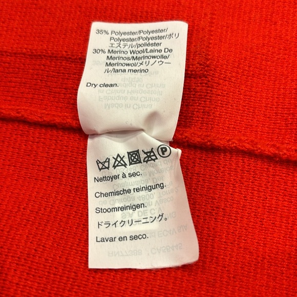 J.CREW 365 Red Open Front Stretchy Jacket, Large Pockets Fits XS To S - Picture 5 of 5